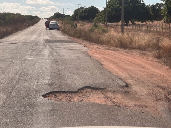 Prefeito Bibiano volta a reivindicar recuperação urgente de estrada de acesso ao município